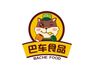 曾翼的汕頭市巴車食品有限公司logo設(shè)計(jì)