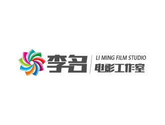 連杰的李名電影工作室（Li Ming Film Studio）標(biāo)志設(shè)計logo設(shè)計