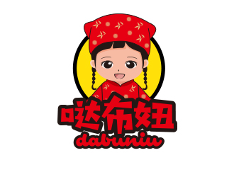 孫金澤的噠布妞logo設(shè)計